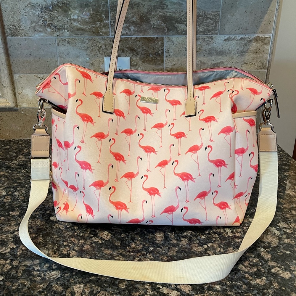 Kate Spade Flamingo Diaper Bag
